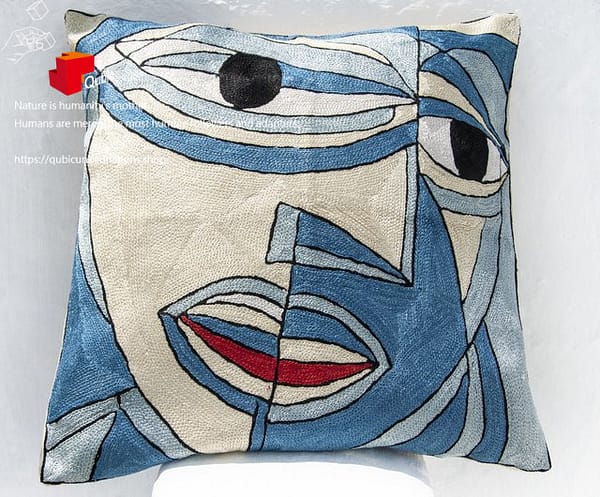 sample1 西方名畫抱枕|克什米爾手繡絲綢抱枕|產品代碼 xxxxxxxxx