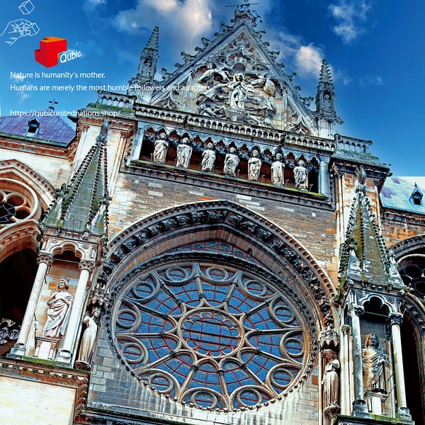 330536009S6 蘭斯大教堂_1 Reims Church_1|Memory Qubic 六方記憶拼圖|產品代碼 330536009