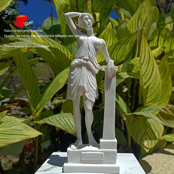 BA0001191209010_A 阿爾忒彌斯|希臘天然雪花石膏雕像|產品代碼 BA0001191209010