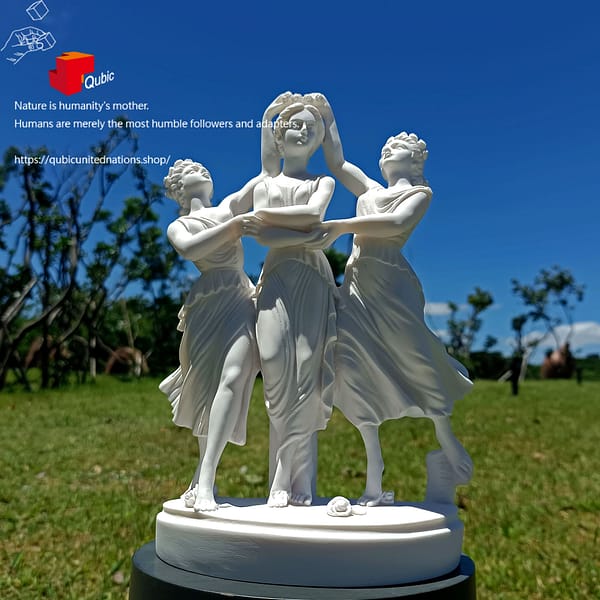 BA0001191209036_A 美惠三女神|希臘天然雪花石膏雕像|產品代碼 BA0001191209036