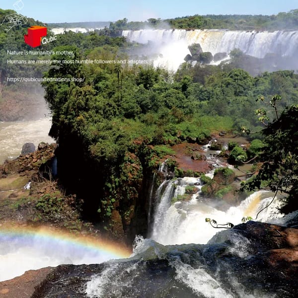 540936004S1 伊瓜蘇瀑布_1 Iguazu falls_1|Memory Qubic 六方記憶拼圖|產品代碼 540936004